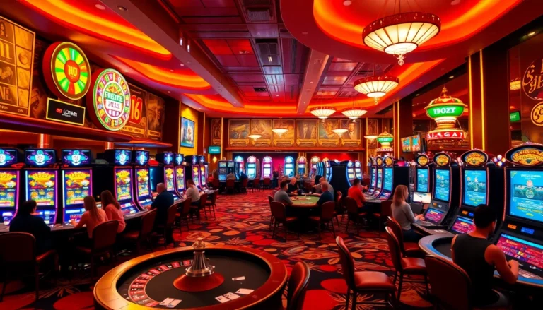 Experience exhilarating games at lc88 com, featuring vibrant slot machines, poker tables, and thrilling casino action.